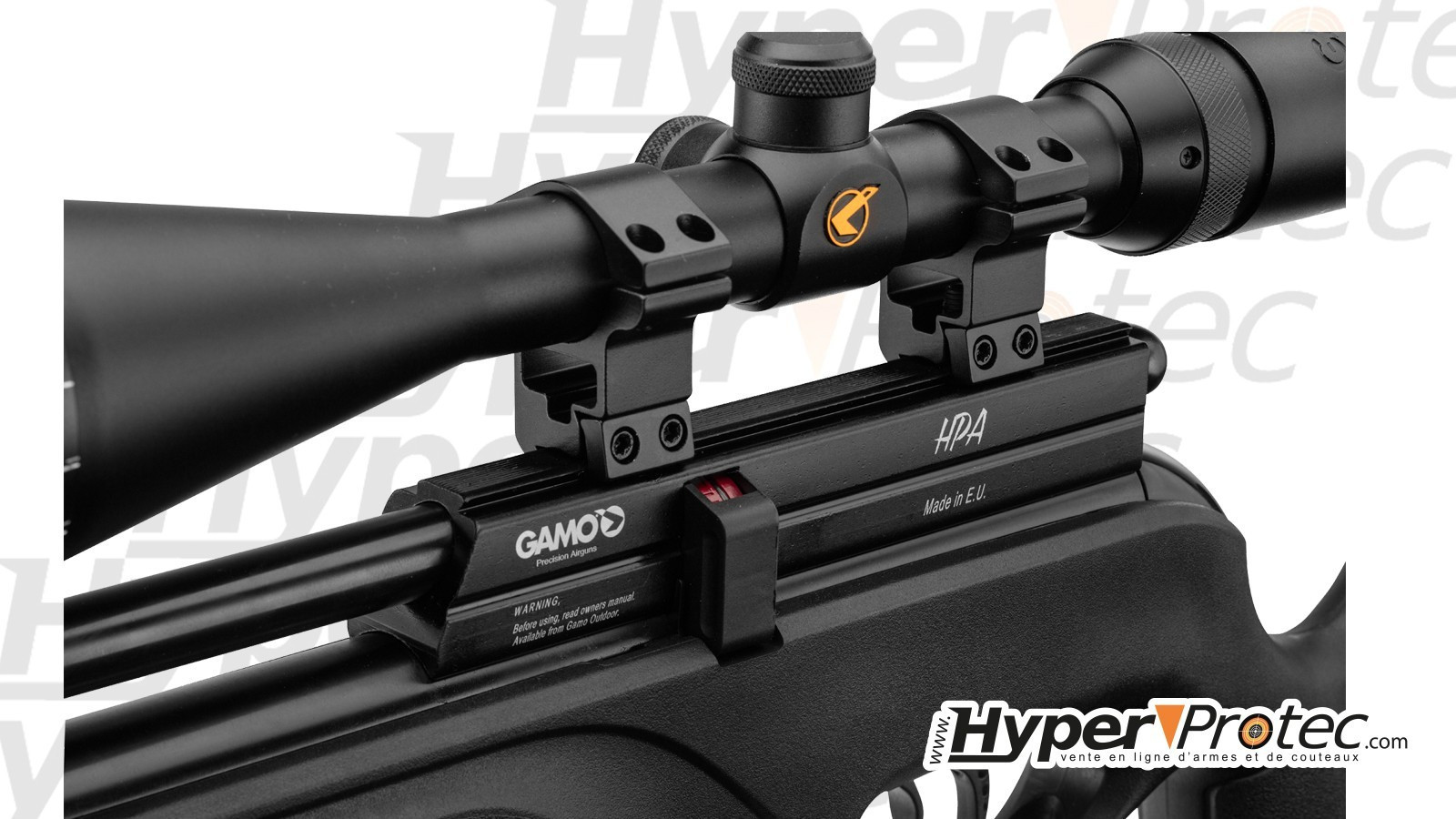 Pack Gamo HPA Tactical + Silencieux + Lunette + Bipied - Carabine PCP