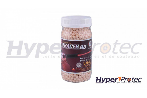 Bille Airsoft G&G Tracer 0.25g - 2400 Billes