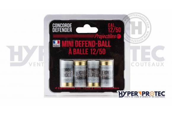 Concorde Defender Mini Defend-Ball à Balle - Cartouche Calibre 12