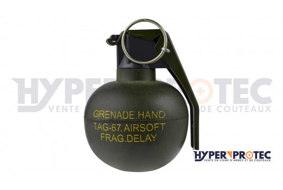 Tag-67 - Grenade Airsoft tag innovation