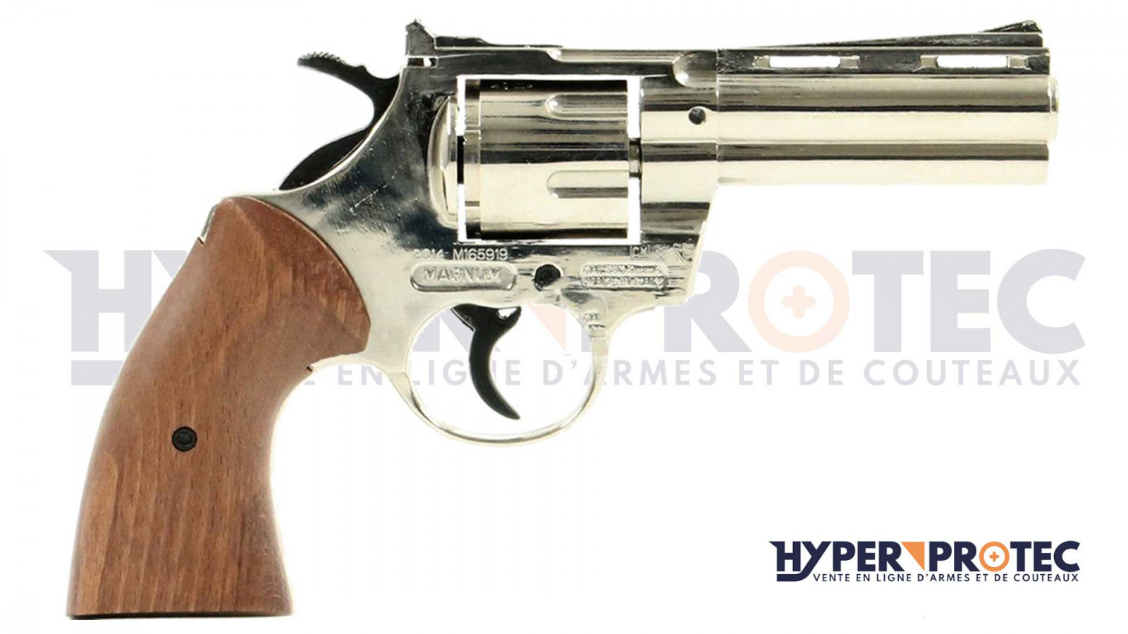 Balle à Blanc 9 mm Forte Fumée Pour Revolver