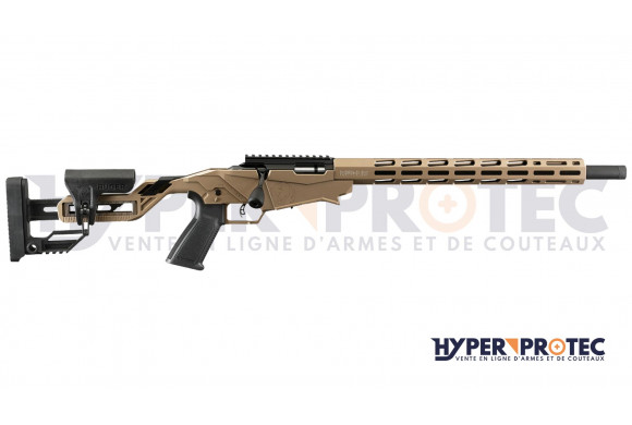 Ruger Precision Rimfire - Carabine 17 HMR - couleur tan