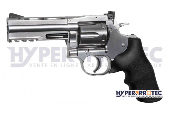 Revolver à plomb Dan Wesson Canon 4 pouces Silver