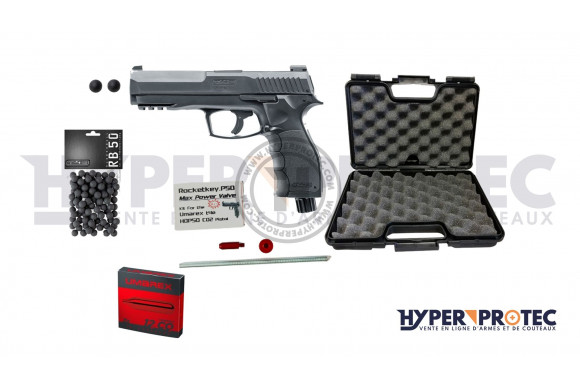 Pack Pistolet de défense T4E HDP 50 Gen2 Full power