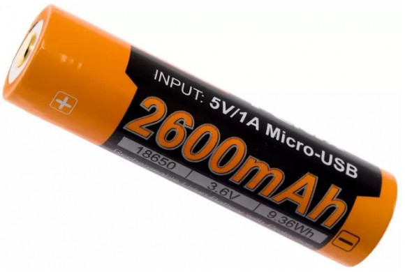 Accumulateur (batterie) Fenix ARB-L18 à 2600 mAh 3.6V