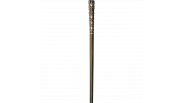 Canne épée Milord métal argenté - fût en bois
