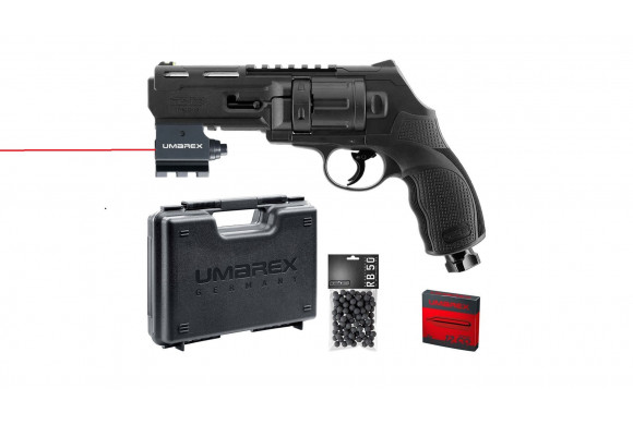 Pack prêt à tirer Walther T4E HDR Cal 50 avec munition et laser