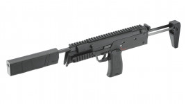 Pistolet à air comprimé HK MP7 SD Umarex à plomb 4.5 mm