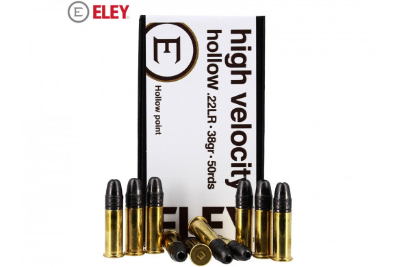 ELEY High Velocity Hollow - Munition Cal. 22LR