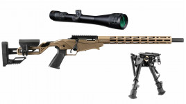 Pack carabine 22 LR Ruger Precision Rimfire Tan