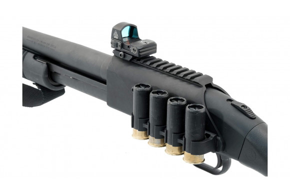 Rail Picatinny UTG + Porte Cartouches Maverick 88 et Mossberg 500-590