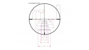 Konus Konuspro 4-16x50 Réticule Gravé Balistique 550 - Lunette de tir