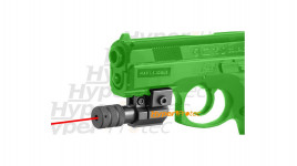 Lampe pour pistolet WL30 400L viseur laser vert + IR