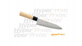 XYJ Lot de 7 ustensiles de cuisine en acier inoxydable pour couteau de chef  en toile, sac à couteaux, porte-couteaux de cuisine, couteau de cuisine  pour la viande, le poisson, les légumes (