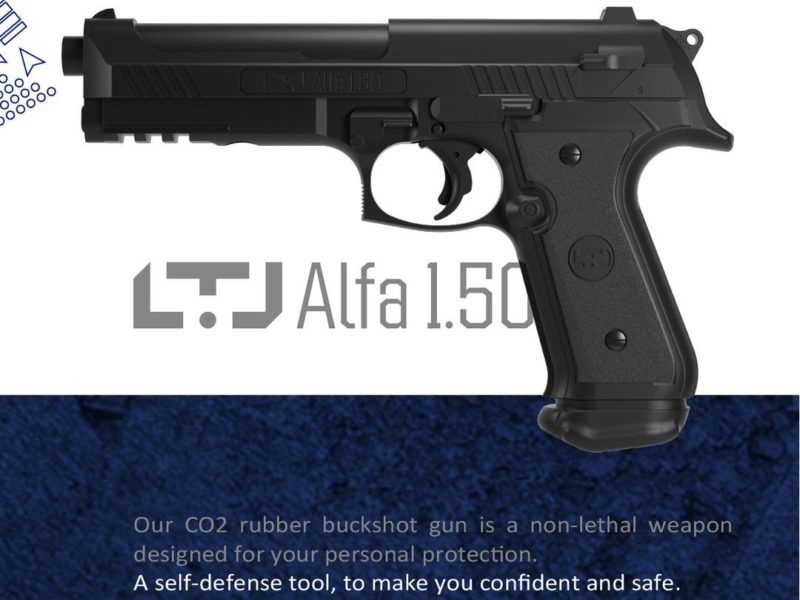 Arme / Pistolet balle caoutchouc légal & puissant jusqu'à 20